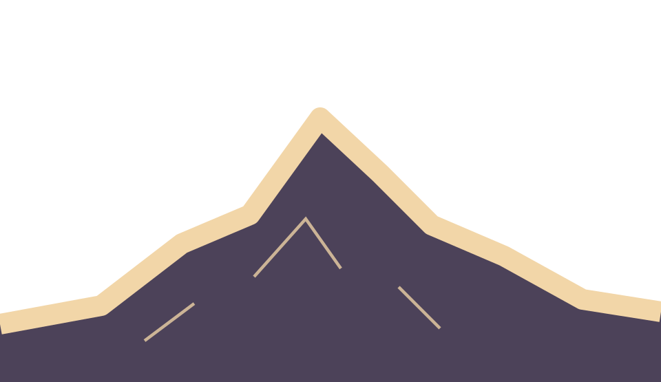Illustration of cobalt-rich mineral crusts on an underwater mountain